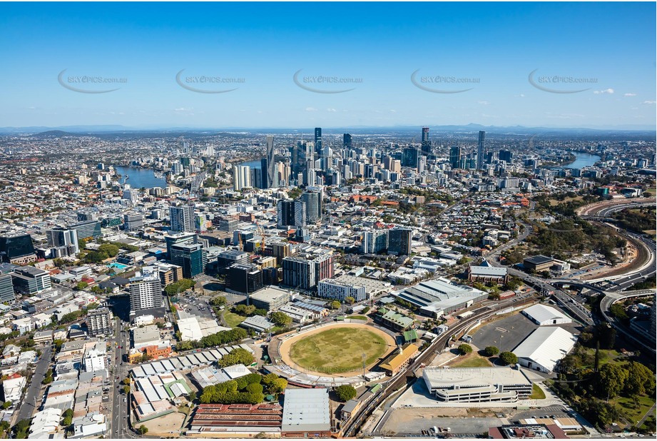 Aerial Photo Bowen Hills QLD Aerial Photography