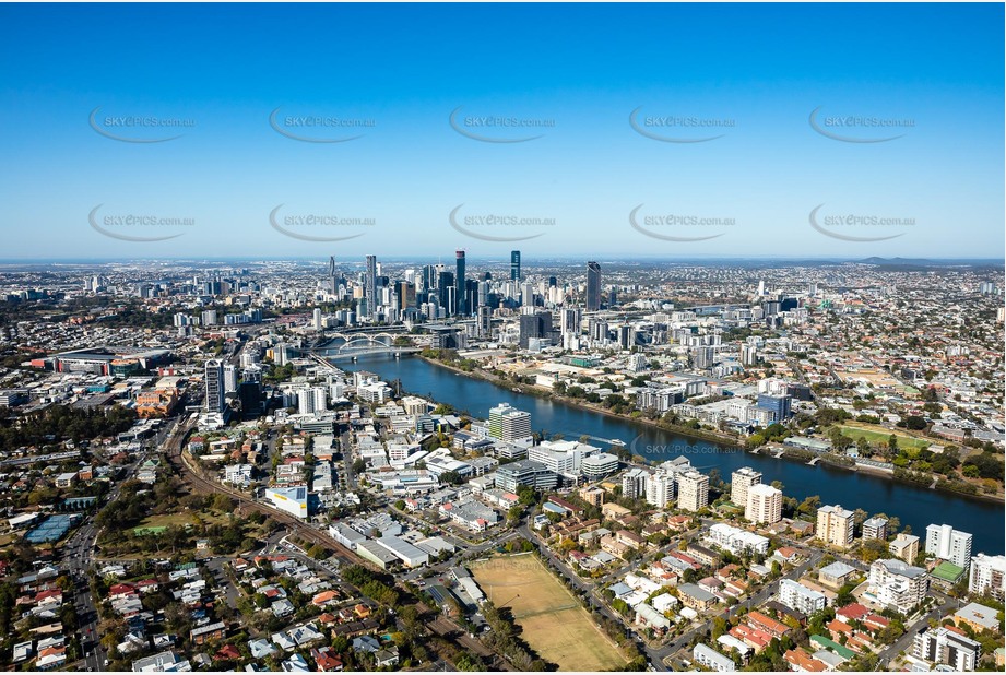 Aerial Photo Milton QLD Aerial Photography