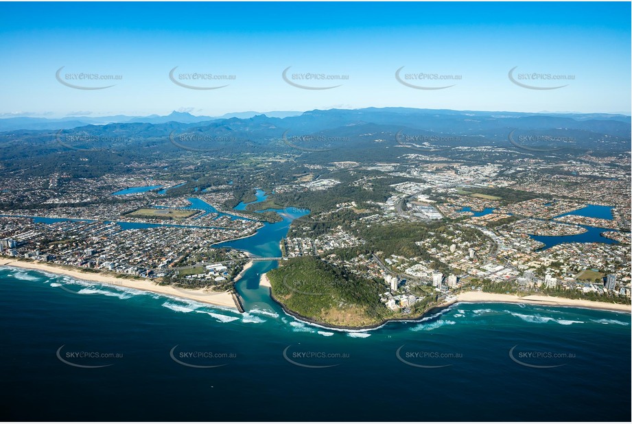 Aerial Photo Burleigh Heads QLD Aerial Photography