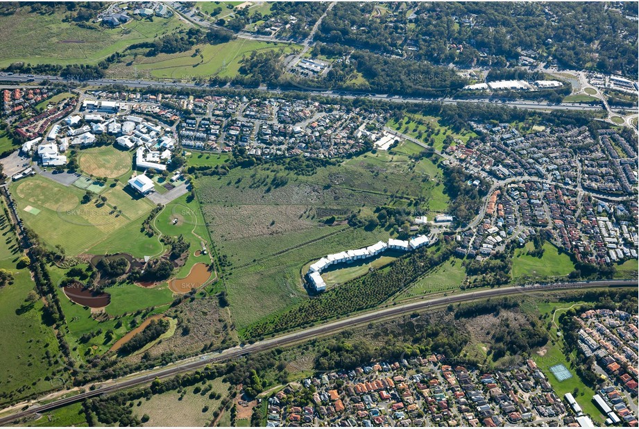 High Altitude Aerial Photo Merrimac QLD Aerial Photography