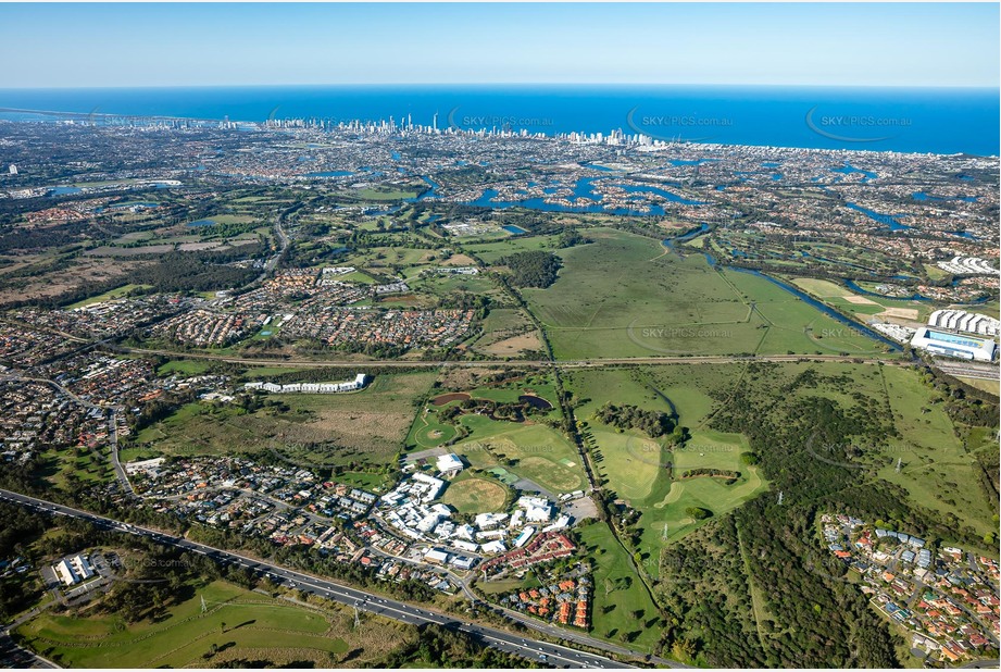 Aerial Photo Merrimac QLD Aerial Photography