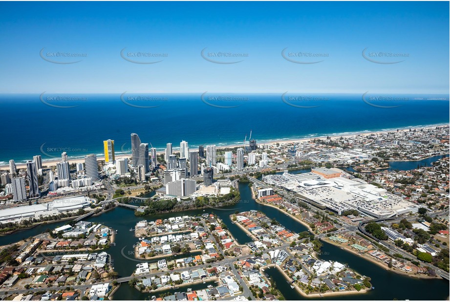 Aerial Photo Broadbeach Waters QLD Aerial Photography