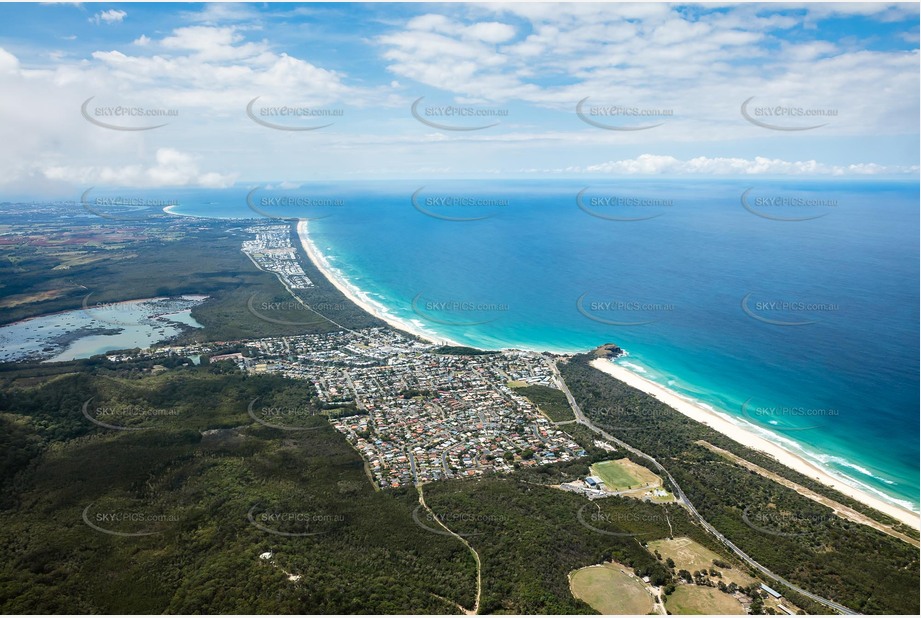 Aerial Photo Bogangar NSW Aerial Photography