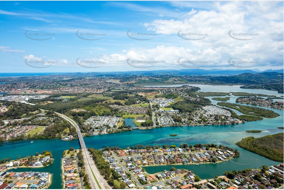 Aerial Photo Tweed Heads West NSW Aerial Photography