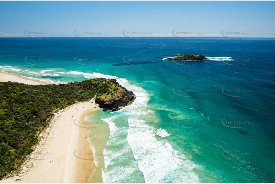 Aerial Photo Fingal Head NSW Aerial Photography