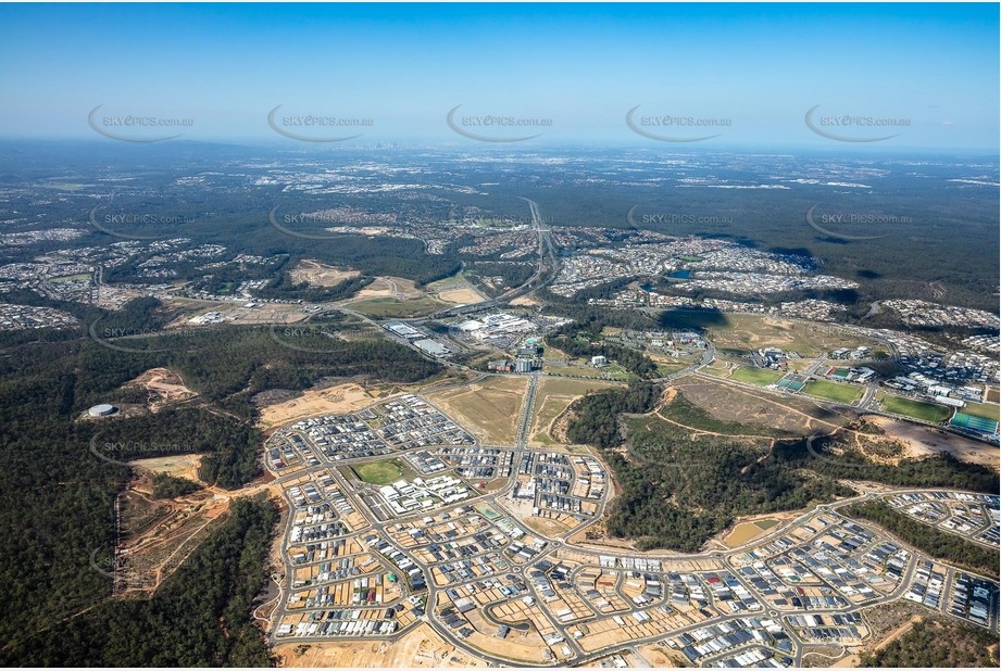 High Altitude Aerial Photo Spring Mountain QLD Aerial Photography