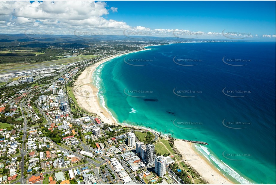 Aerial Photo Coolangatta QLD Aerial Photography