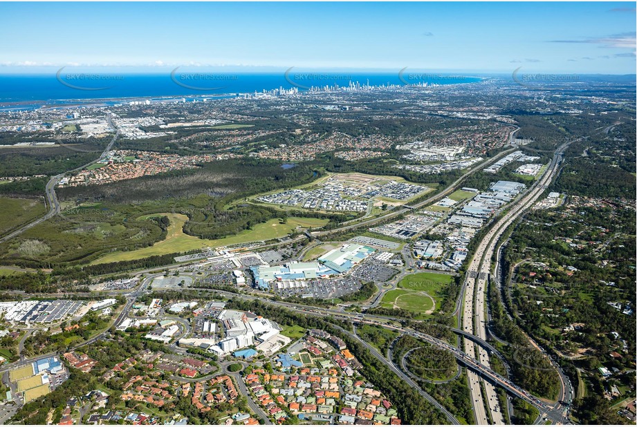 Aerial Photo Helensvale QLD Aerial Photography