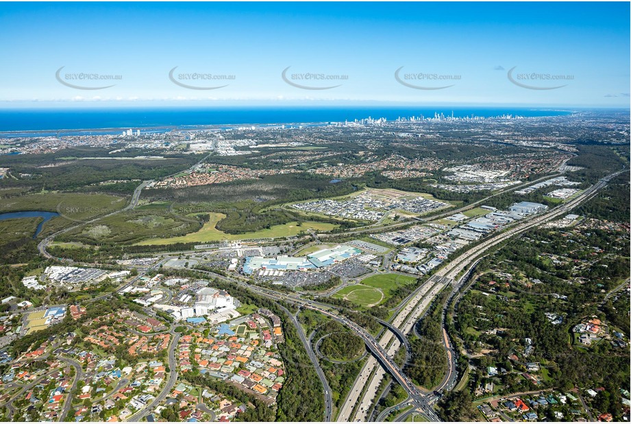 Aerial Photo Helensvale QLD Aerial Photography