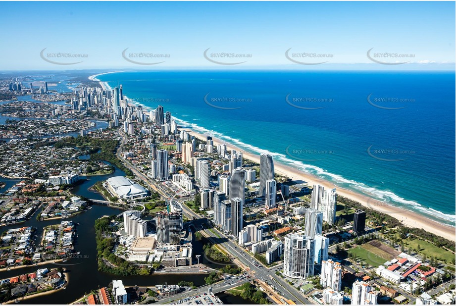 Aerial Photo Broadbeach QLD Aerial Photography