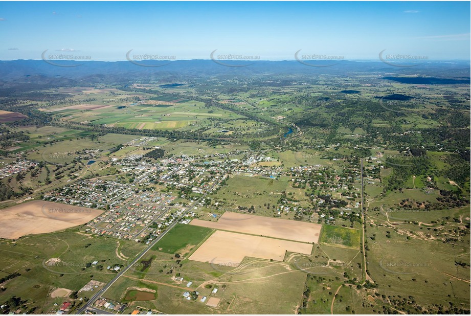 High Altitude Aerial Photo Lowood Aerial Photography