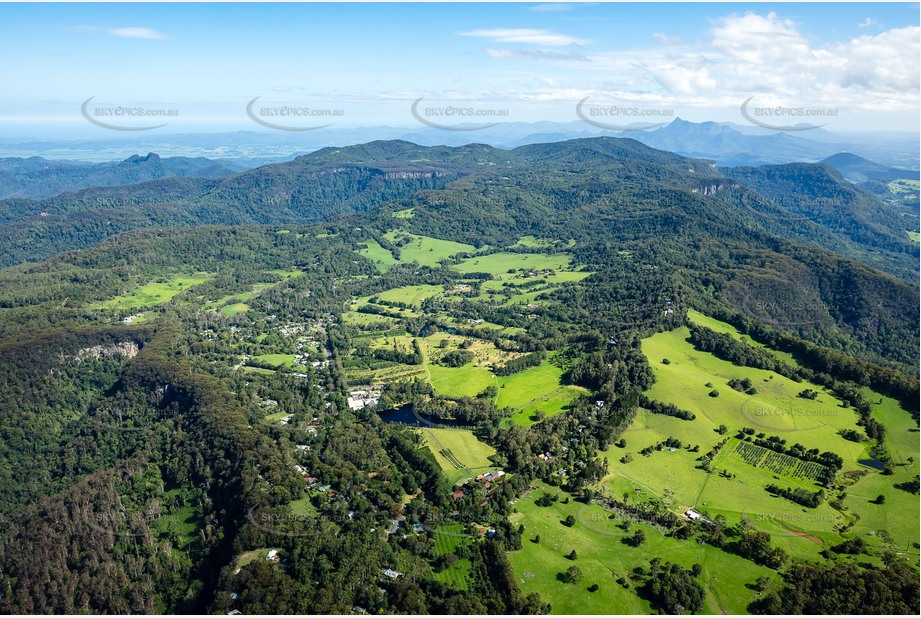 High Altitude Aerial Photo Springbrook QLD Aerial Photography