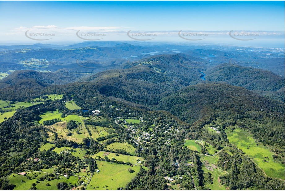 High Altitude Aerial Photo Springbrook QLD Aerial Photography