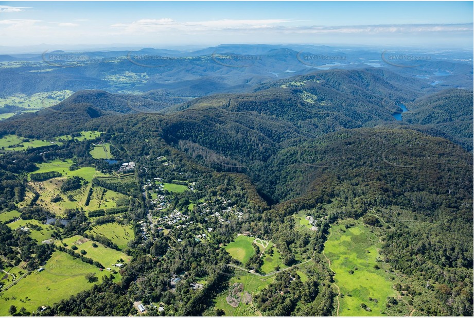 High Altitude Aerial Photo Springbrook QLD Aerial Photography