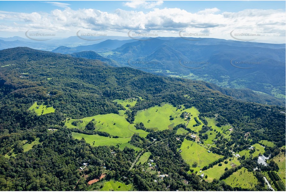 High Altitude Aerial Photo Springbrook QLD Aerial Photography