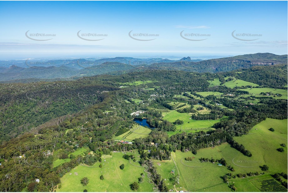 High Altitude Aerial Photo Springbrook QLD Aerial Photography