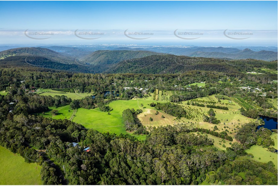 High Altitude Aerial Photo Springbrook QLD Aerial Photography