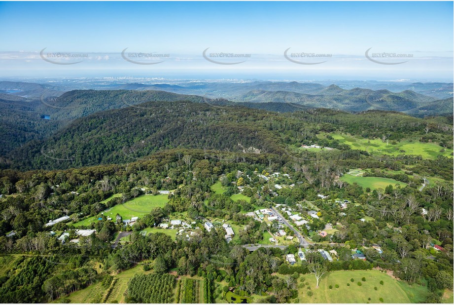 High Altitude Aerial Photo Springbrook QLD Aerial Photography