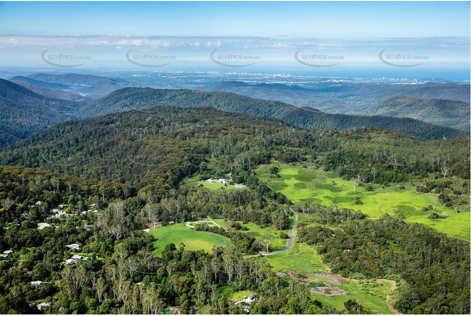 High Altitude Aerial Photo Springbrook QLD Aerial Photography