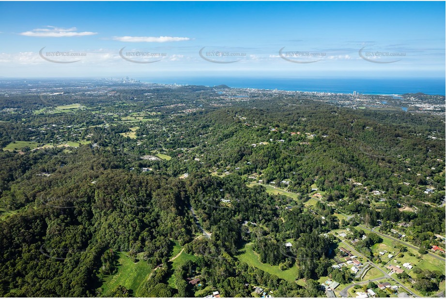 Aerial Photo Currumbin Valley QLD Aerial Photography