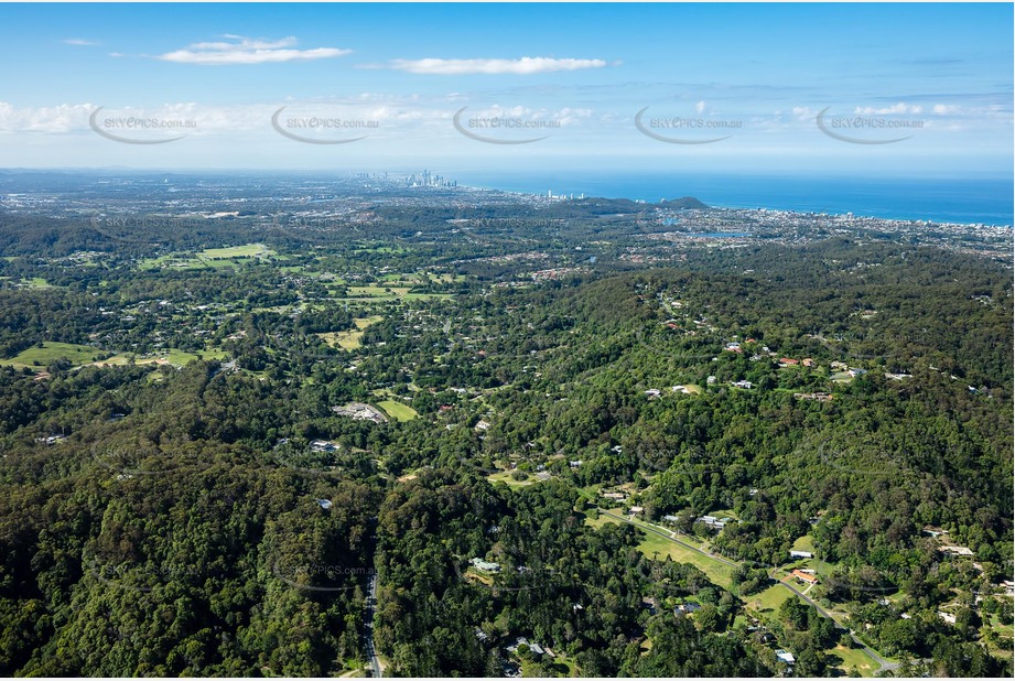 Aerial Photo Currumbin Valley QLD Aerial Photography