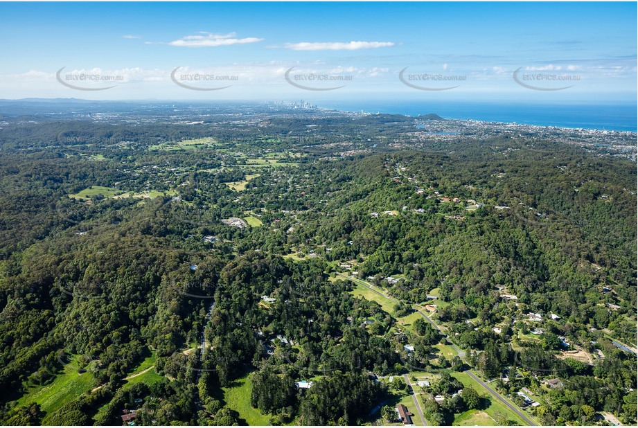 Aerial Photo Currumbin Valley QLD Aerial Photography