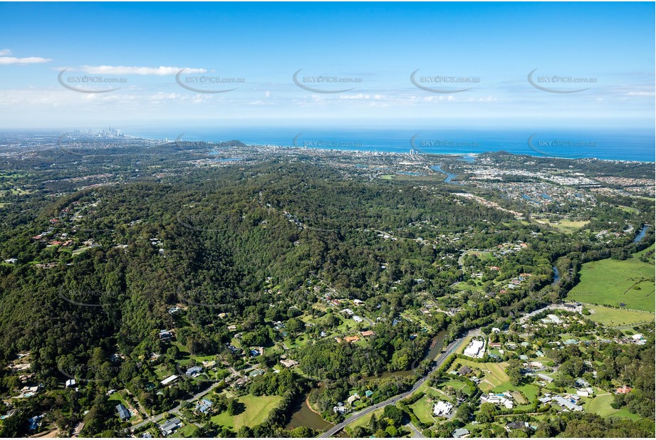 Aerial Photo Currumbin Valley QLD Aerial Photography