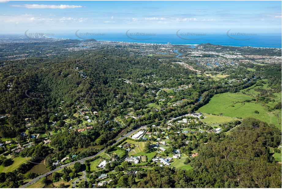 Aerial Photo Currumbin Valley QLD Aerial Photography