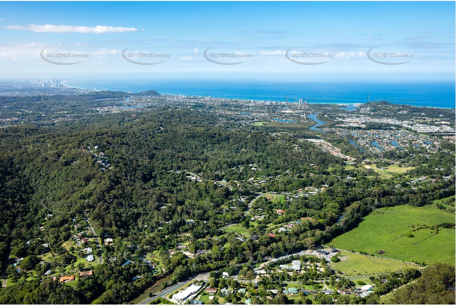Aerial Photo Currumbin Waters QLD Aerial Photography