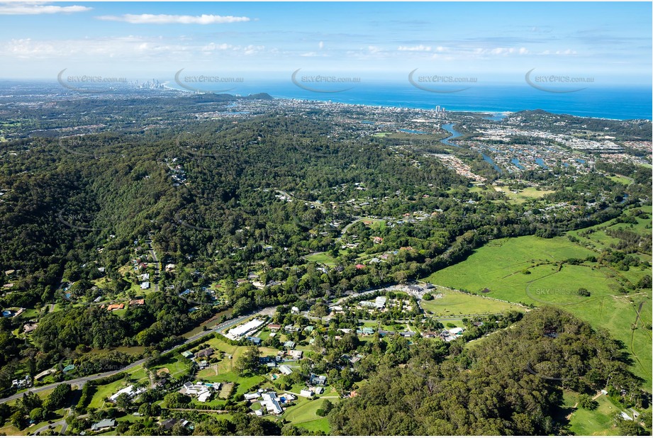 Aerial Photo Currumbin Valley QLD Aerial Photography