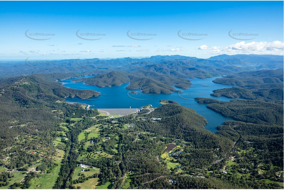 Aerial Photo Hinze Dam - Gold Coast QLD Aerial Photography