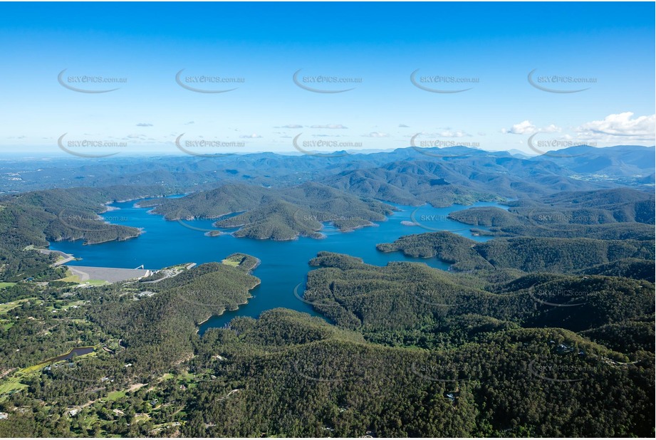 Aerial Photo Hinze Dam - Gold Coast QLD Aerial Photography