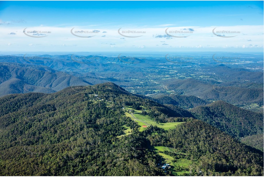 High Altitude Aerial Photo Lower Beechmont QLD Aerial Photography