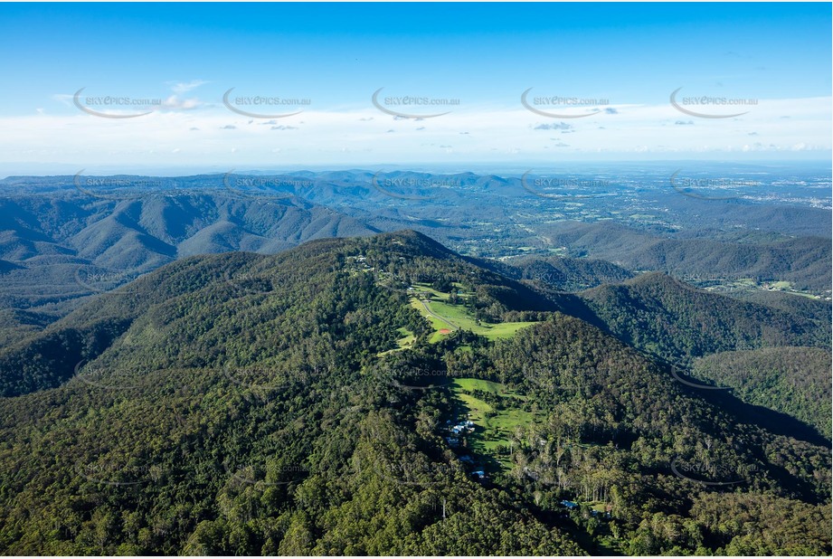 High Altitude Aerial Photo Lower Beechmont QLD Aerial Photography