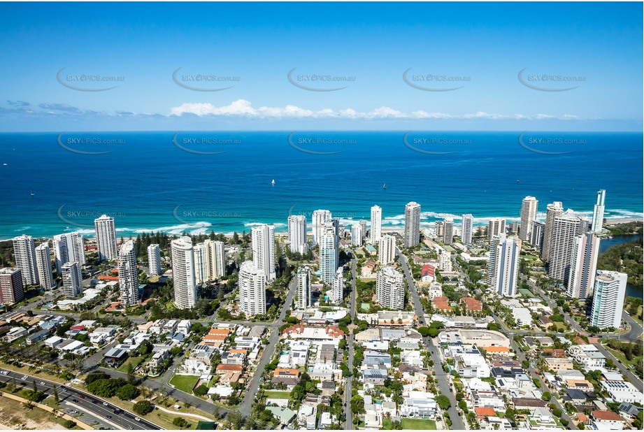 Aerial Photo Main Beach QLD Aerial Photography