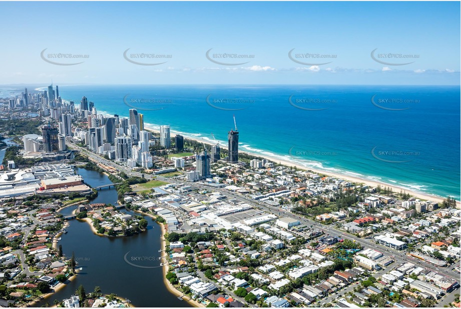 Aerial Photo Mermaid Beach QLD Aerial Photography