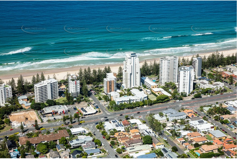 Aerial Photo Burleigh Heads QLD Aerial Photography