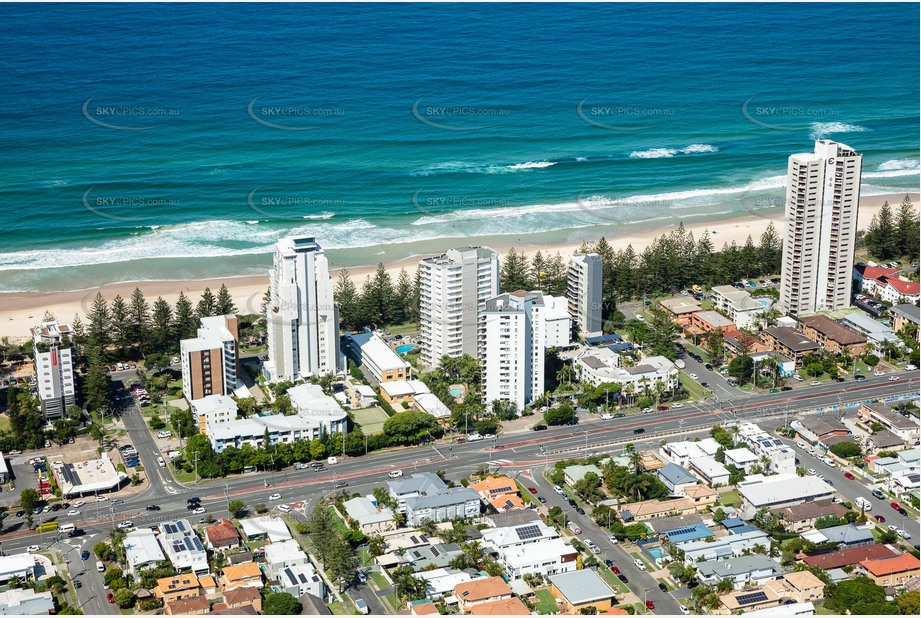 Aerial Photo Burleigh Heads QLD Aerial Photography