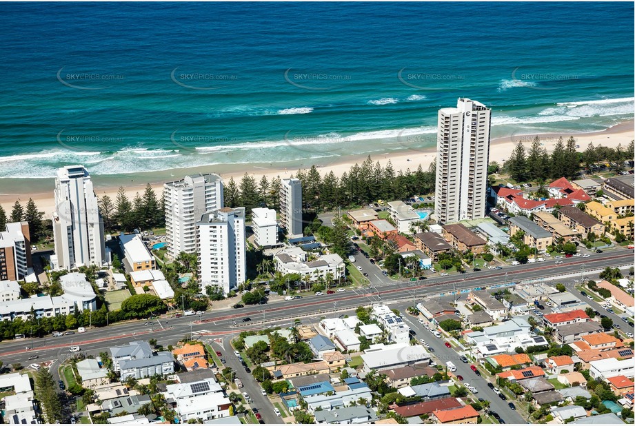 Aerial Photo Burleigh Heads QLD Aerial Photography