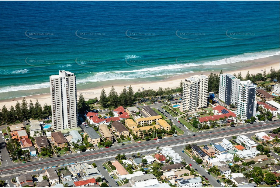 Aerial Photo Burleigh Heads QLD Aerial Photography