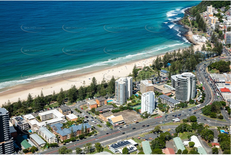 Aerial Photo Burleigh Heads QLD Aerial Photography