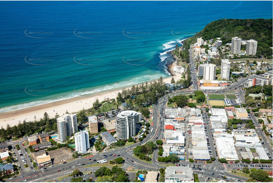 Aerial Photo Burleigh Heads QLD Aerial Photography