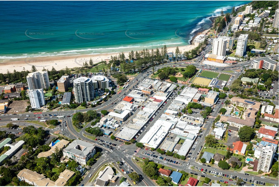 Aerial Photo Burleigh Heads QLD Aerial Photography