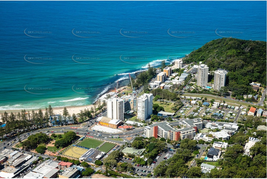 Aerial Photo Burleigh Heads QLD Aerial Photography