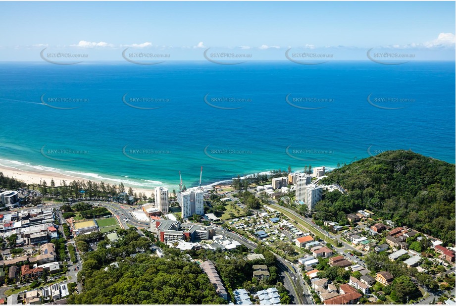 Aerial Photo Burleigh Heads QLD Aerial Photography