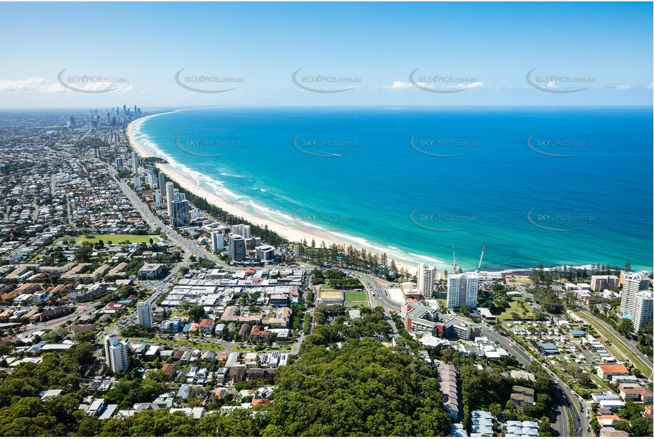 Aerial Photo Burleigh Heads QLD Aerial Photography