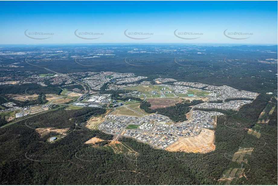 High Altitude Aerial Photo Spring Mountain QLD Aerial Photography