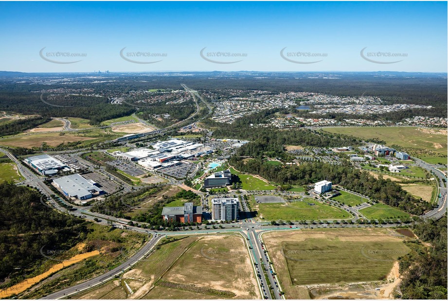 Aerial Photo Springfield Central Aerial Photography