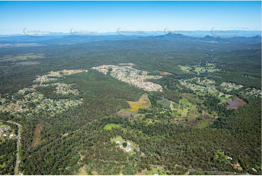 High Altitude Aerial Photo New Beith QLD Aerial Photography