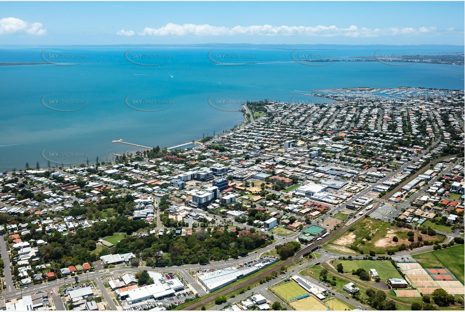 Aerial Photo Wynnum QLD Aerial Photography